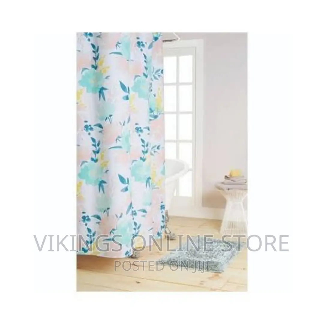Water Proof Bathroom Shower Curtains ( Designs Vary)