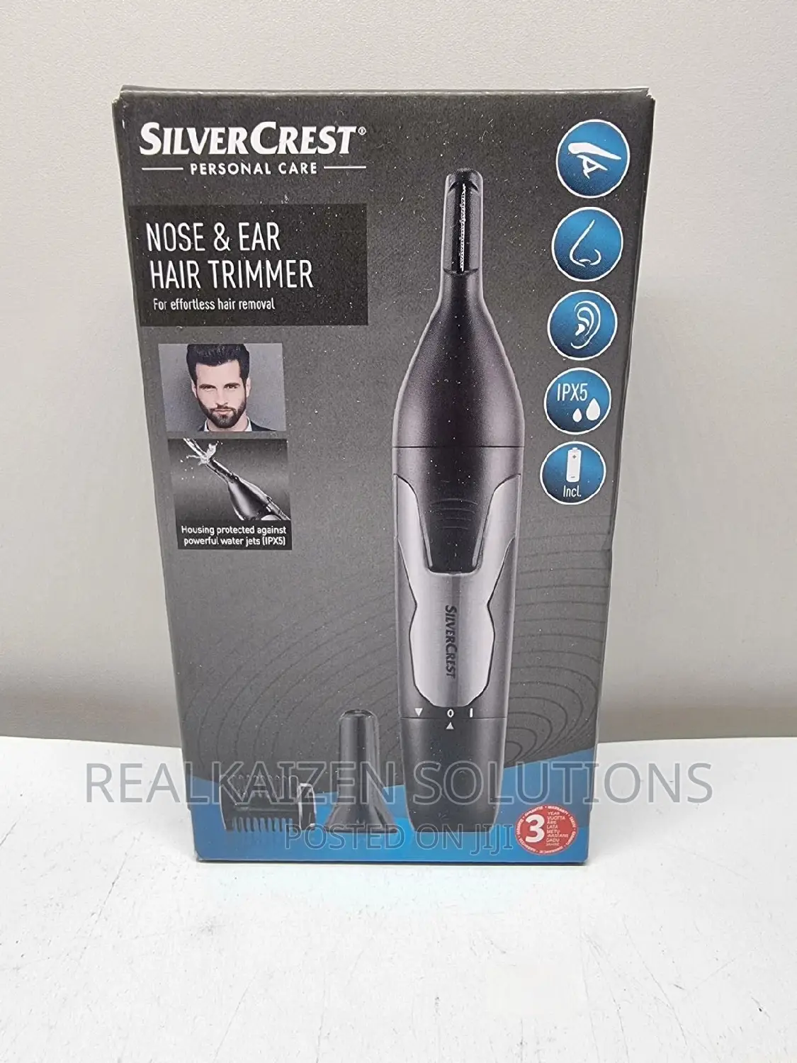 UK SILVERCREST Cordless Nose | Ear HAIR | Eyebrow Trimmer