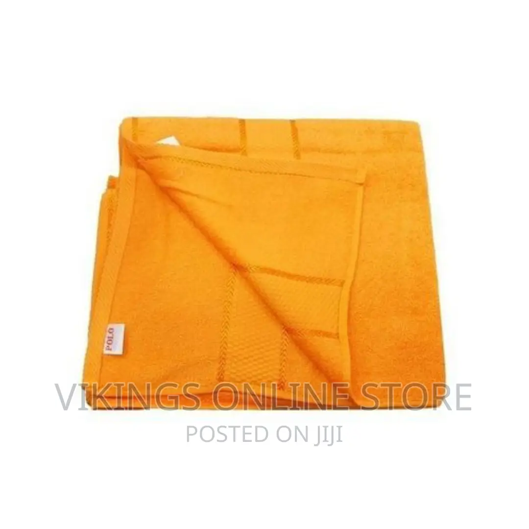 Extra Large Cotton Bath Towel – Orange