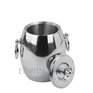 Small Stainless Steel Ice Bucket With Lid