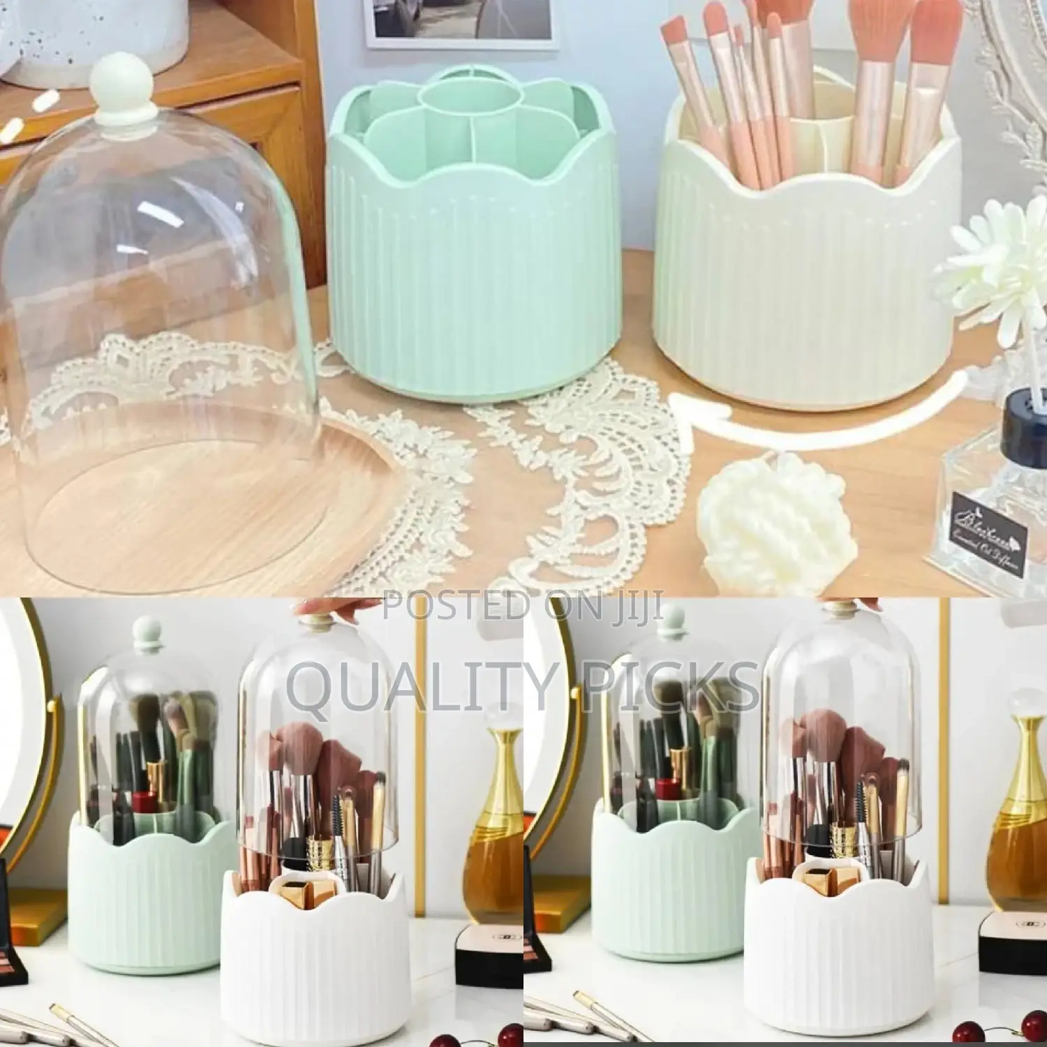 Rotating Makeup Storage Rack