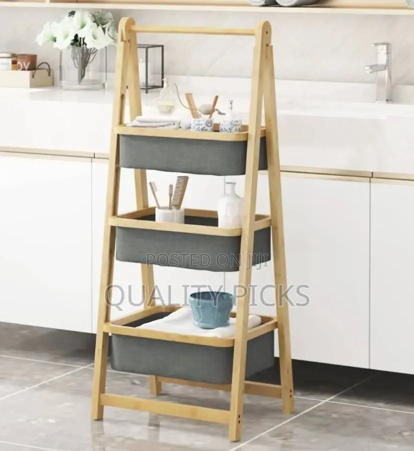 Foldable Wooden Laundry Basket