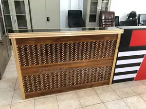Executive Glass Reception Desk (160cm)