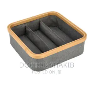 1pc Divided Organiser Tray With Clothes Storage Drawer