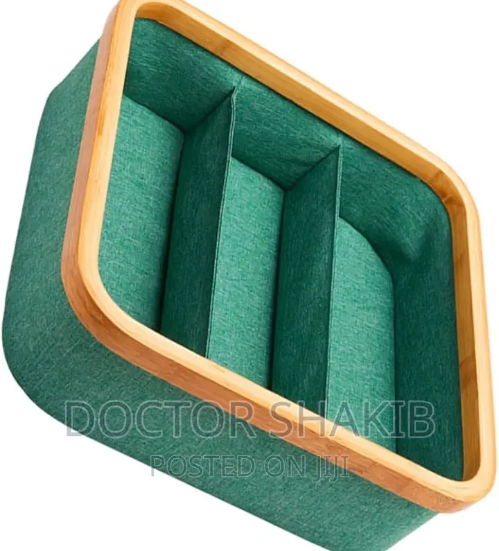 1pc Divided Organiser Tray With Clothes Storage Drawer