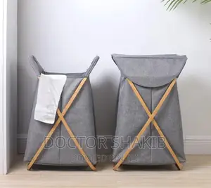 Large Laundry Hamper Folding Dirty Clothes Basket