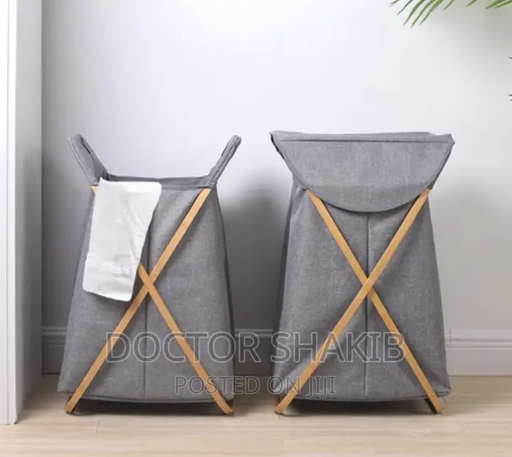 Large Laundry Hamper Folding Dirty Clothes Basket
