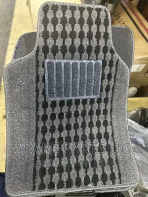 Grey Black Woolen Carpet