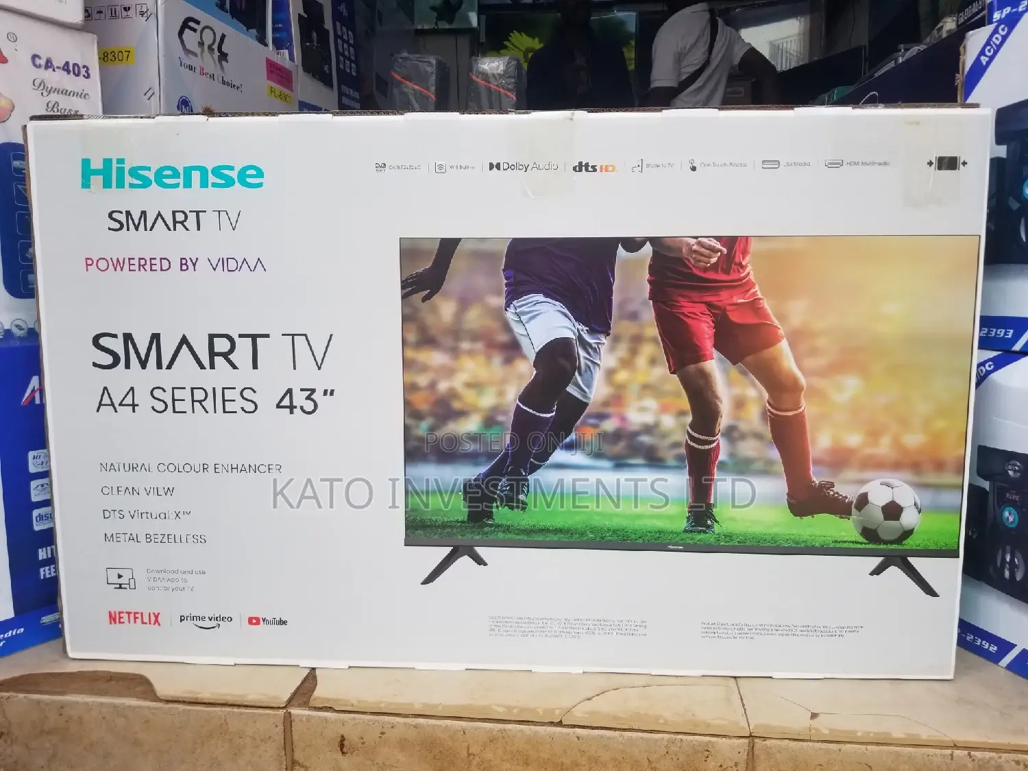 Hisense 43 Inches Frameless