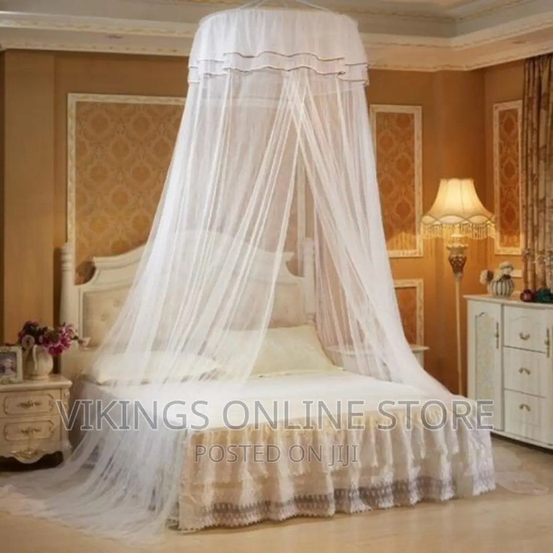 5*6 Round Top Mosquito Net-White