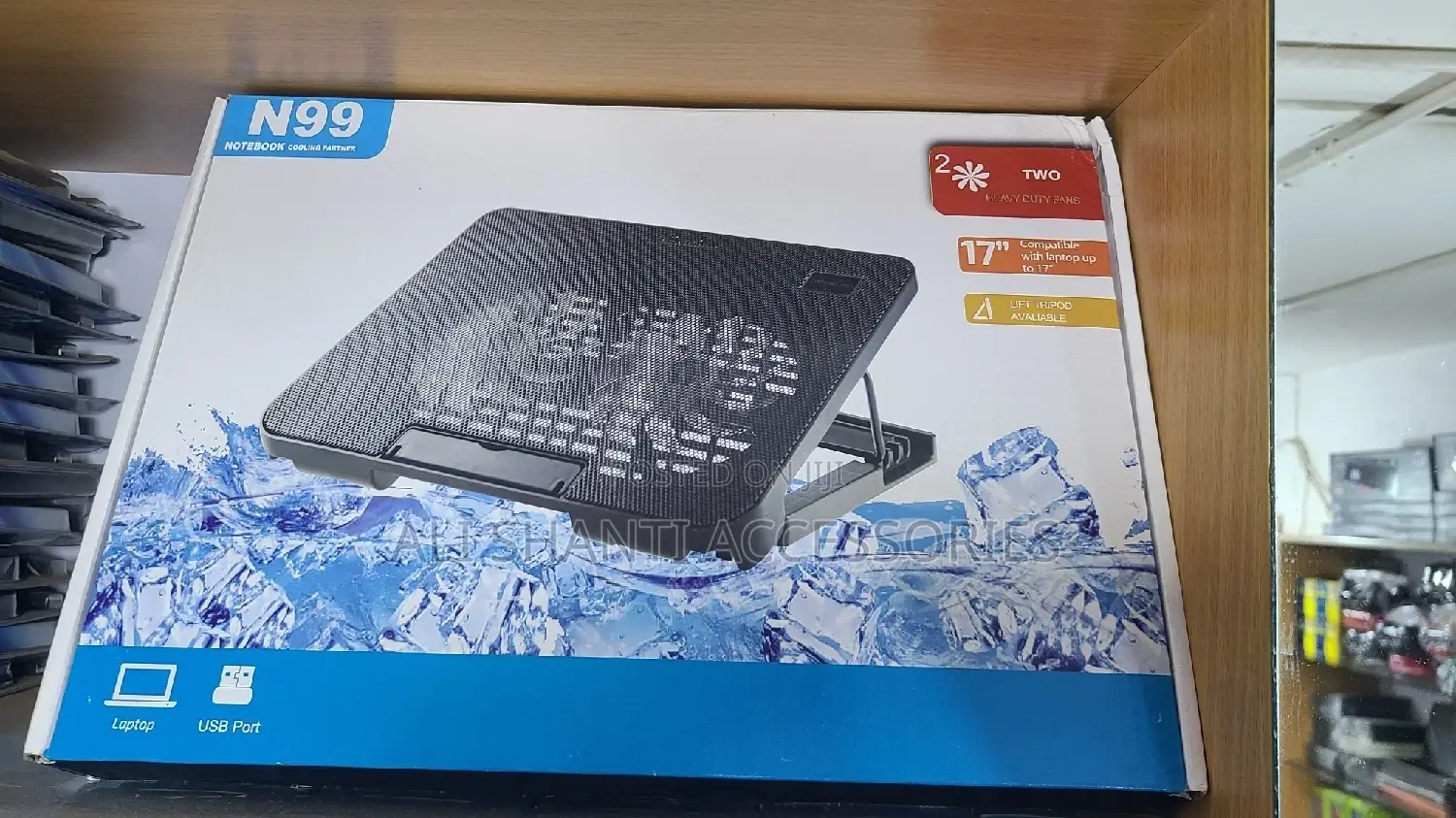 N99 Cooler, Laptop Cooling Fun, Computer Stand, Cooler