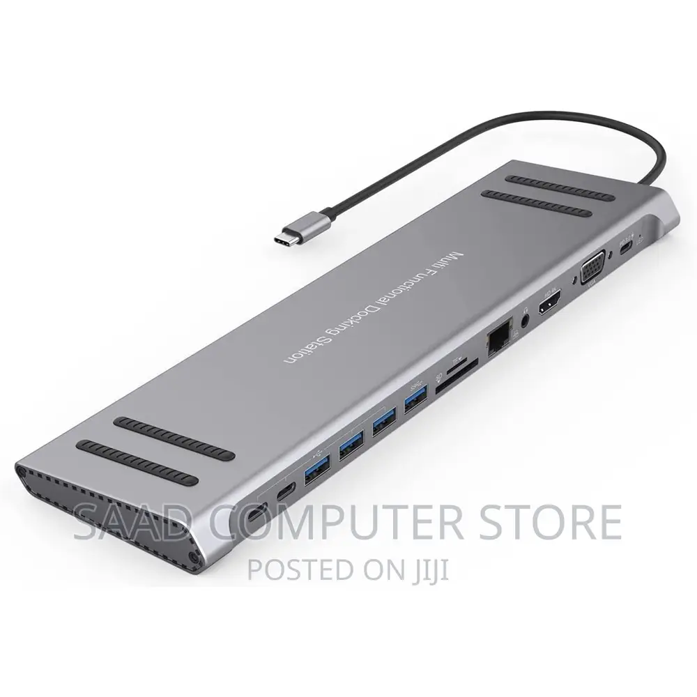 14 in 1 Usb-C Hub Multi Function Docking Station
