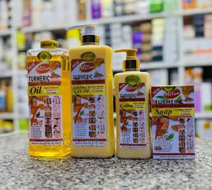Veetgold Tumeric Super Whitening Skincare Set