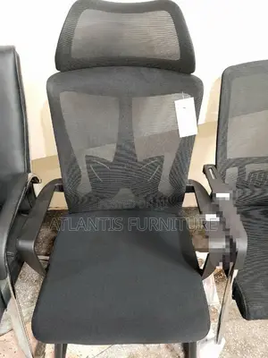 Netted Executive Chair With Headrest