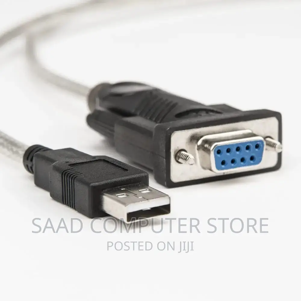 USB 2.0 Male to RS232 Female DB9 Serial Converter Cable