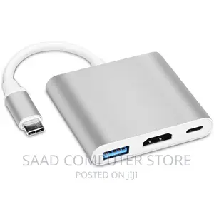 Usb C to Hdmi Multiport Adapter, 3 in 1 Usb C Hub