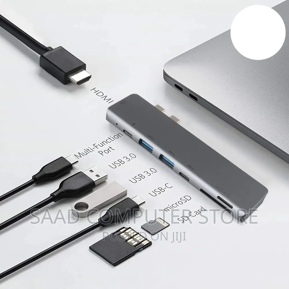Usb C Hub Adapter Multiport 7 in 1