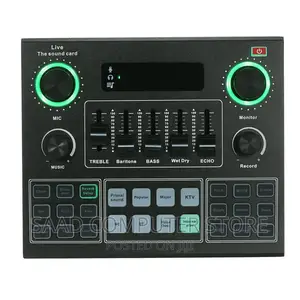 V9 Live Sound Card BT Accompaniment Audio Mixer