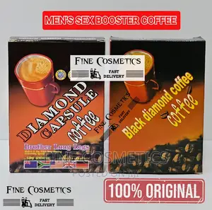 MEN'S SEX BOOSTER Black Diamond Coffee Penis Enlargement Tea