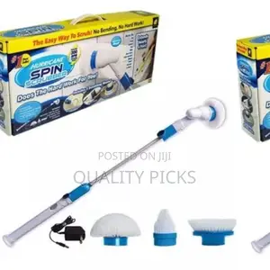 Rechargeable Spin Scrubber Brush