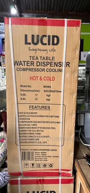 LUCID (Hot and Cold) Tea Machine/Water Dispensers \\ WD905