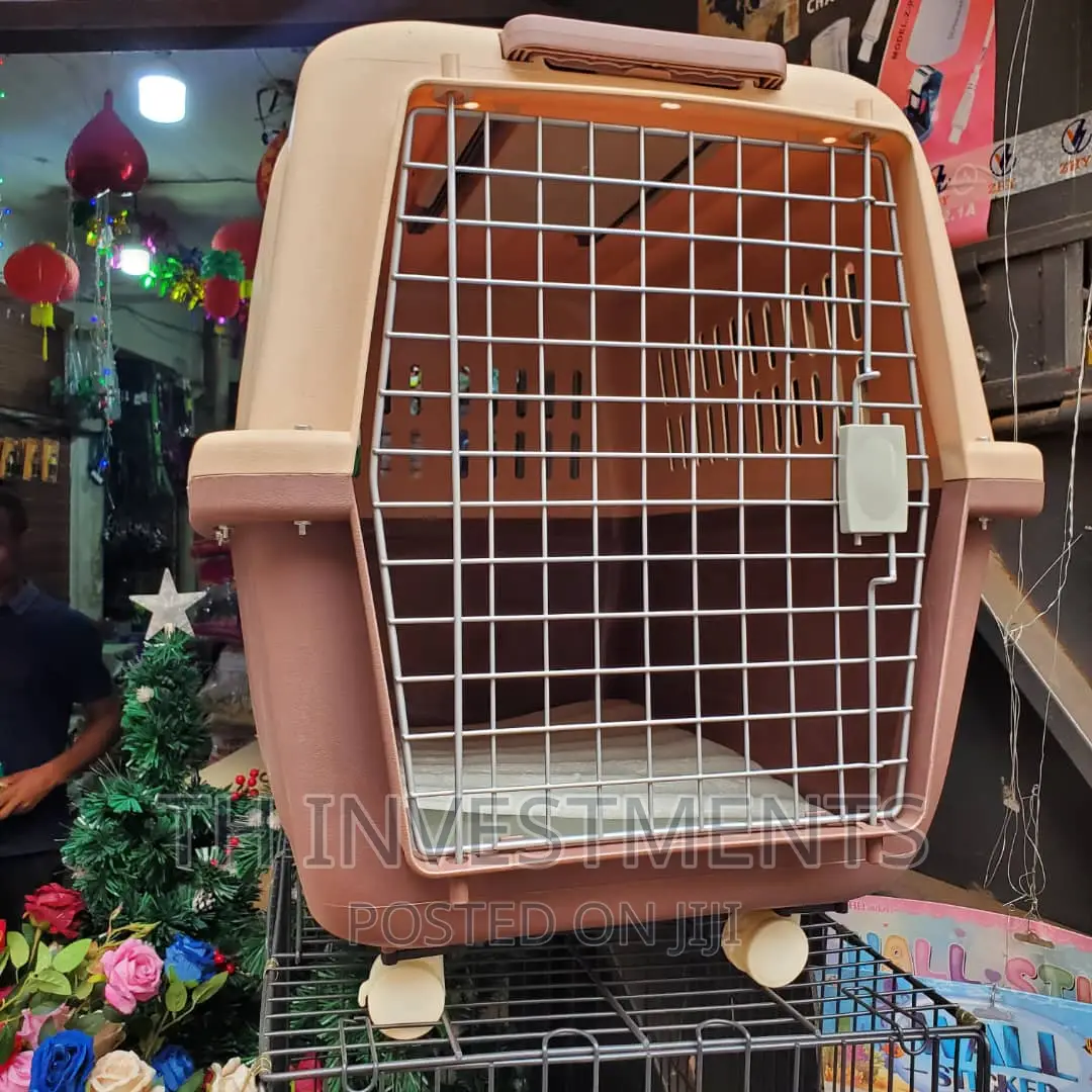 Mobile Pet Cages.