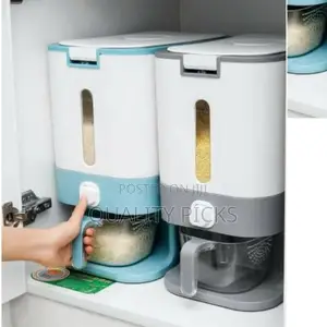 Rice Bucket Dispenser