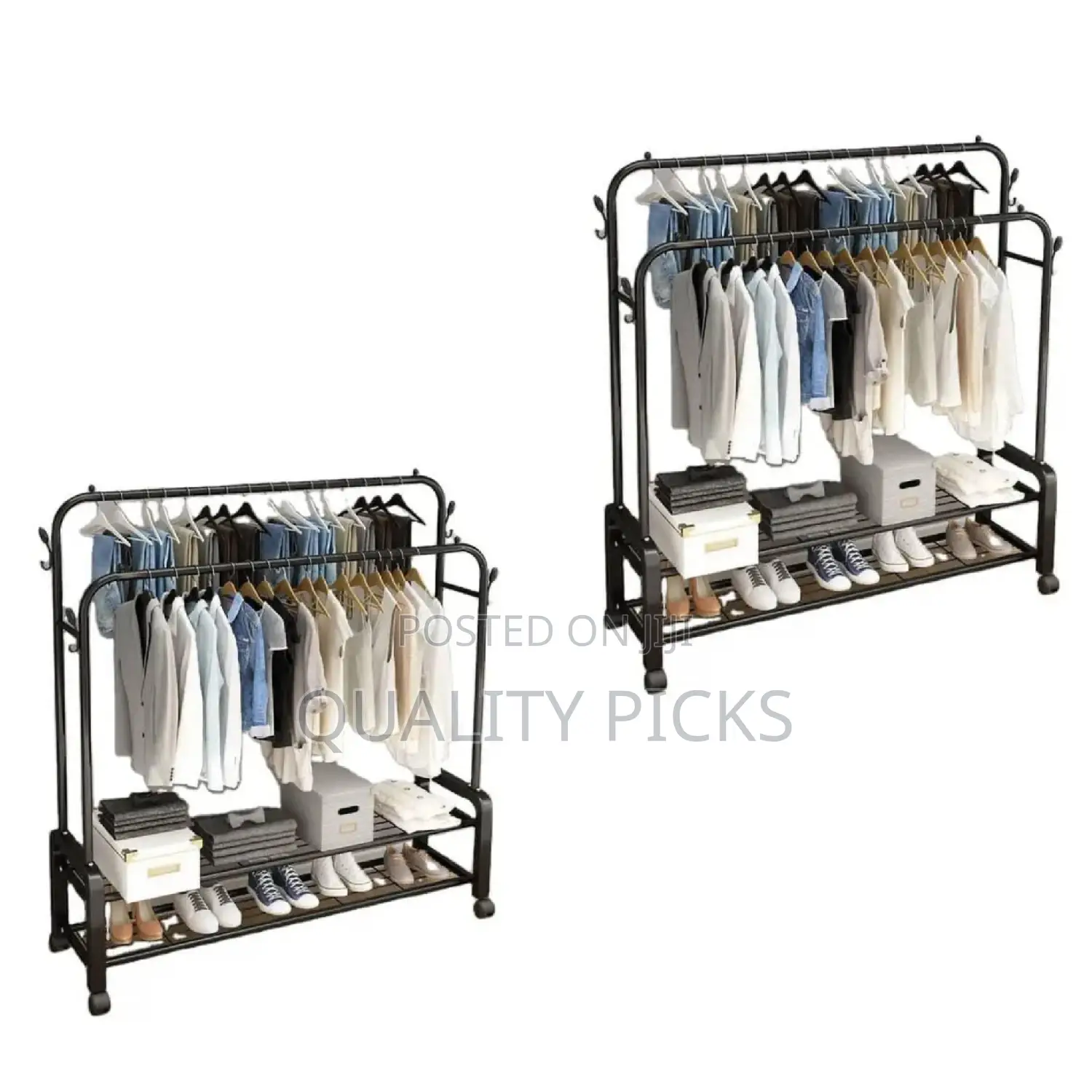 Stainless Steel Clothes Rack Organizer