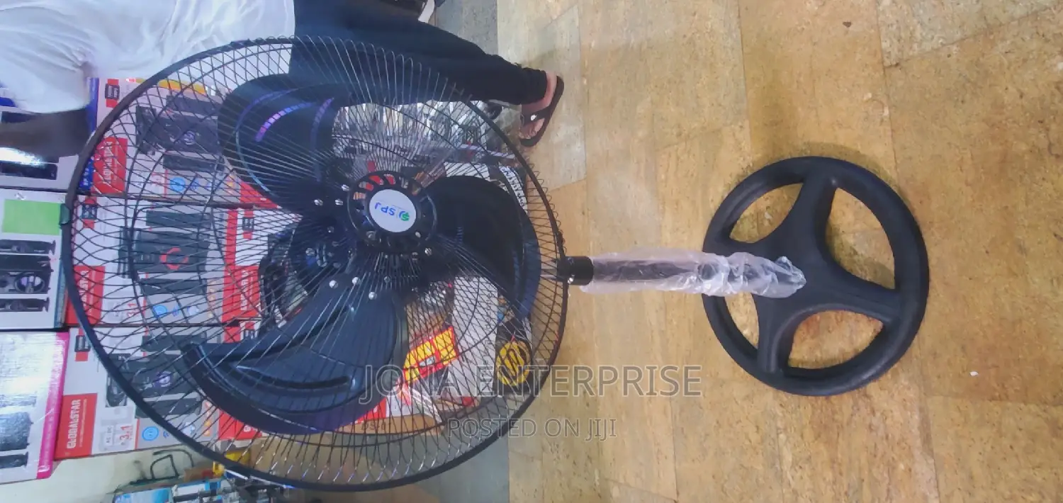 SPJ Black Stand Fan