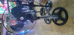 SPJ Black Stand Fan