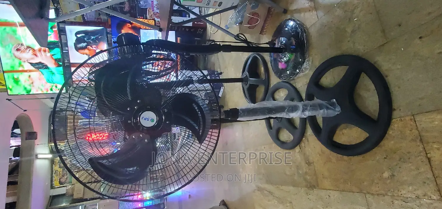 SPJ Black Stand Fan
