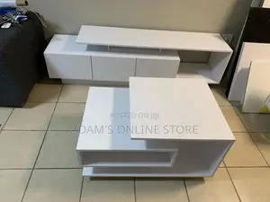 Center Table/Center Table White/Tv Stand White