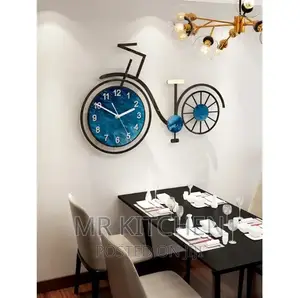 Decorative Bicycle Wheels Wall Clock