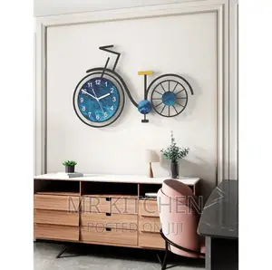 Decorative Bicycle Wheels Wall Clock