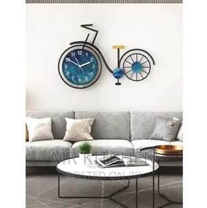 Decorative Bicycle Wheels Wall Clock