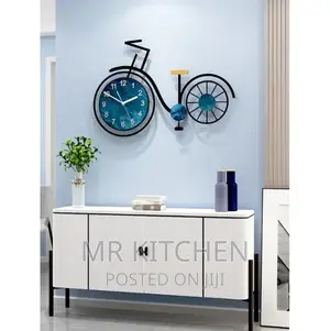 Decorative Bicycle Wheels Wall Clock