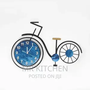 Decorative Bicycle Wheels Wall Clock