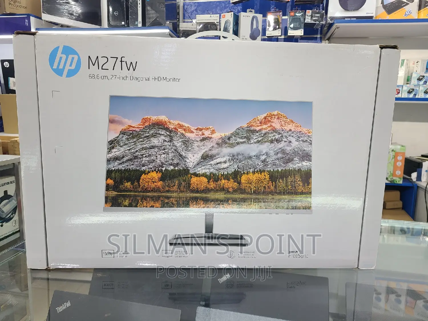 HP 27" M27fw Monitor