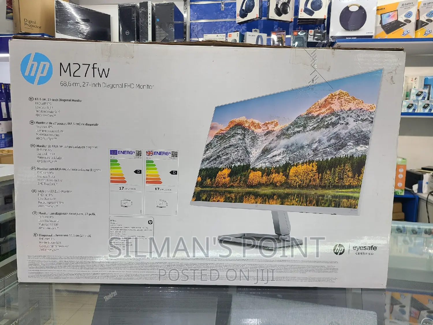The All New HP 27" M27fw Monitor