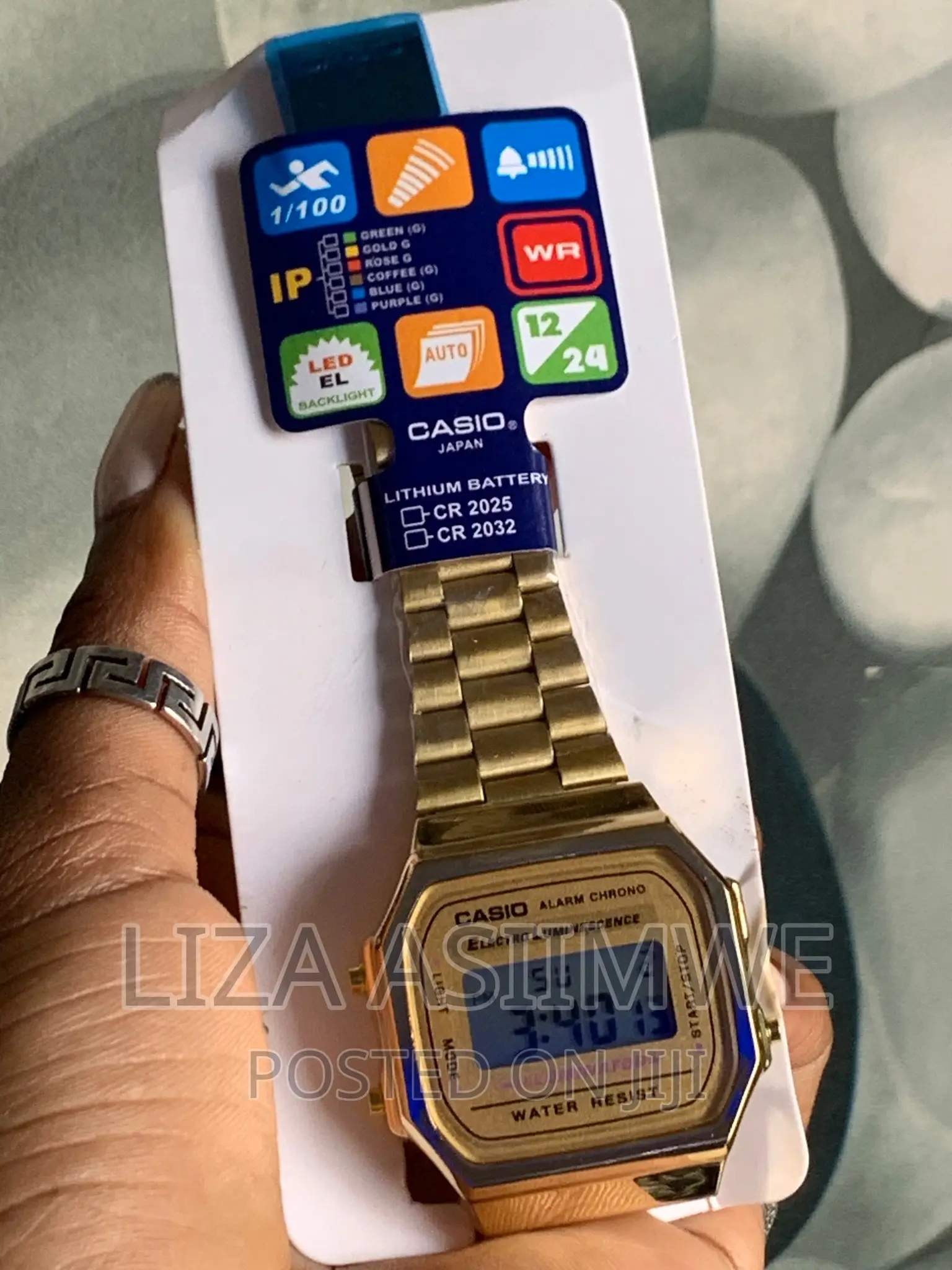 Gold Casio