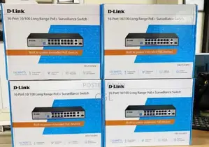 D-Link 16port Poe+Surveillance Switch
