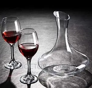6pcs Wine Glass Decanter Set