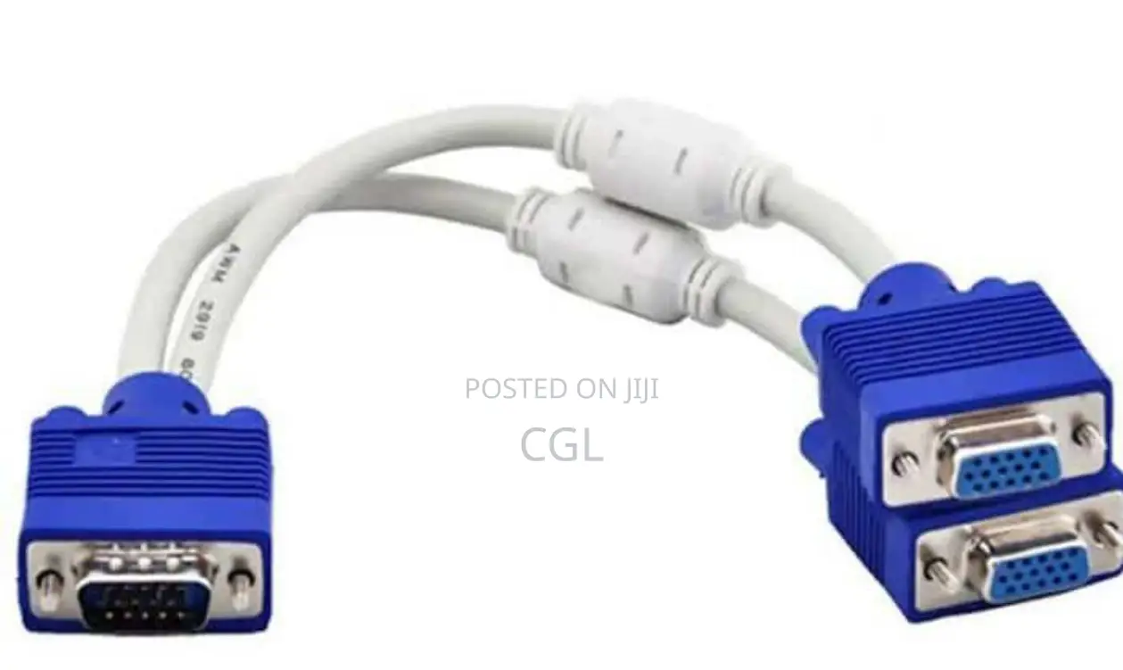 Vga to Vga Cable Vga Y Splitter Vga 2 Way Cable