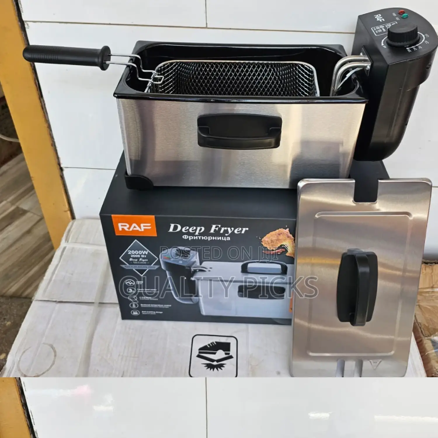 Electric Raf Single Deep Fryer