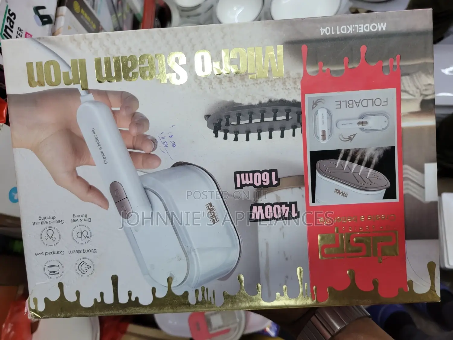 DSP Micro Steam Iron