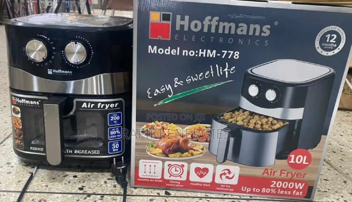 Hoffmans Air Fryer 10litre