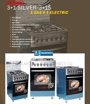 Gas Cooker With Oven
