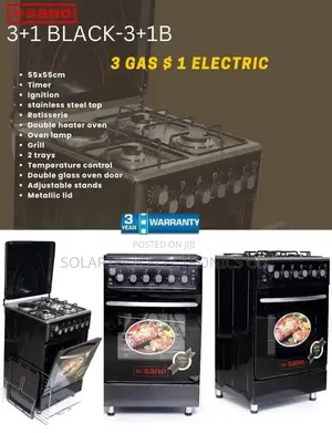Gas Cooker With Oven