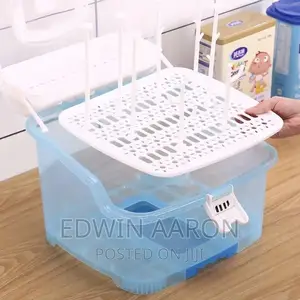Baby Bottle Storage Drying Rack Box