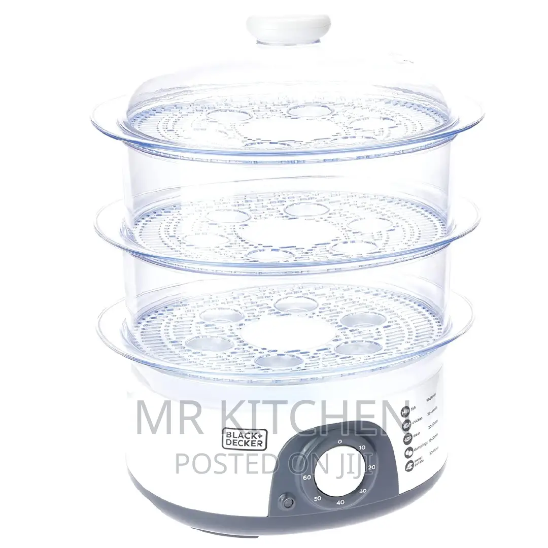 Black Decker 3 Tier Food Steamer